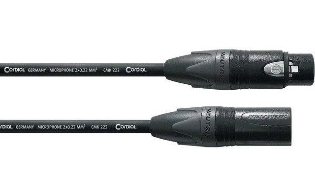 Cordial CPM 10 FM - Cable XLR >> XLR - 10 Metros